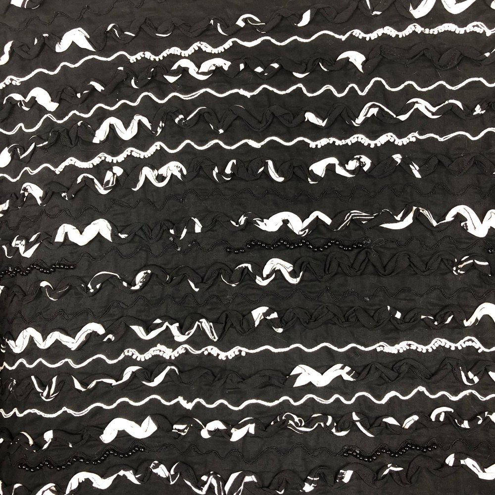 Chicos Open Front Jacket 100% Cotton Textured Bea… - image 4